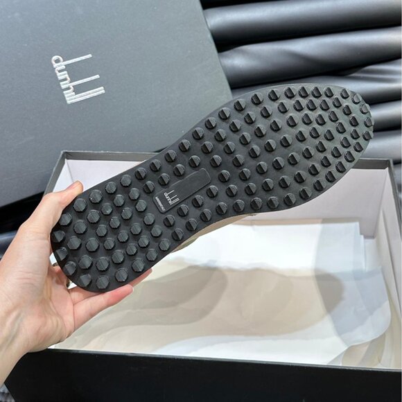 Green Dunhill Mens Mesh Breathable Sneakers - Picture 10 of 10